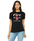 Portland Fire Ignite the Court Women's Relaxed Jersey Tee