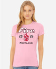Portland Fire Ignite the Court Women's Relaxed Jersey Tee