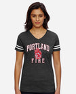 Portland Fire Victory Mode Women's V-Neck Jersey Tee
