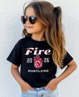 Portland Fire Ignite the Court Toddler T-Shirt