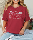 Portland Fire Level Up Heavyweight T-Shirt