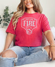 Portland Fire Logo Silhouette Unisex T-Shirt
