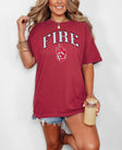 Portland Fire Old School Varsity T-Shirt