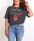 Portland Fire Smooth Fadeaway Unisex T-Shirt