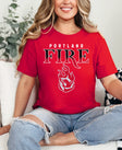 Portland Fire Smooth Fadeaway Unisex T-Shirt