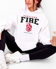 Portland Fire Varsity Edge Heavy Blend Hoodie