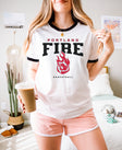 Portland Fire Varsity Edge Vintage Ringer Tee