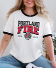 Portland Fire Basketball Rivals Ringer T-Shirt