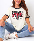 Portland Fire Basketball Rivals Ringer T-Shirt