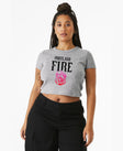 Portland Fire Global Logo Women's Baby Tee