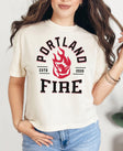Portland Fire Heritage Women's Boxy Cropped Tee