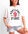 Portland Fire Heritage Women's Boxy Cropped Tee