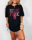 Portland Fire New Era Alt Logo T-Shirt