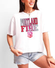 Portland Fire New Era Women's Boxy Crop Top