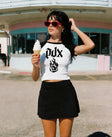 Portland Fire PDX Women's Raglan Baby Tee