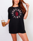 Portland Fire Playing Around Dark T-Shirt