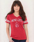 Portland Fire Rose City Women's V-Neck Tee