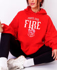 Portland Fire 'Rose on Fire' Hoodie