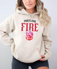 Portland Fire 'Rose on Fire' Hoodie