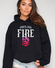 Portland Fire 'Rose on Fire' Hoodie