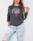 Portland Fire 'Rose on Fire' Long Sleeve Tee