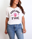Portland Fire Vintage Hoops ALT T-Shirt