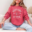 Portland Fire Vintage Hoops Crewneck Sweatshirt