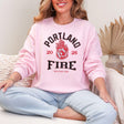 Portland Fire Vintage Hoops Crewneck Sweatshirt