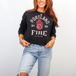 Portland Fire Vintage Hoops Crewneck Sweatshirt