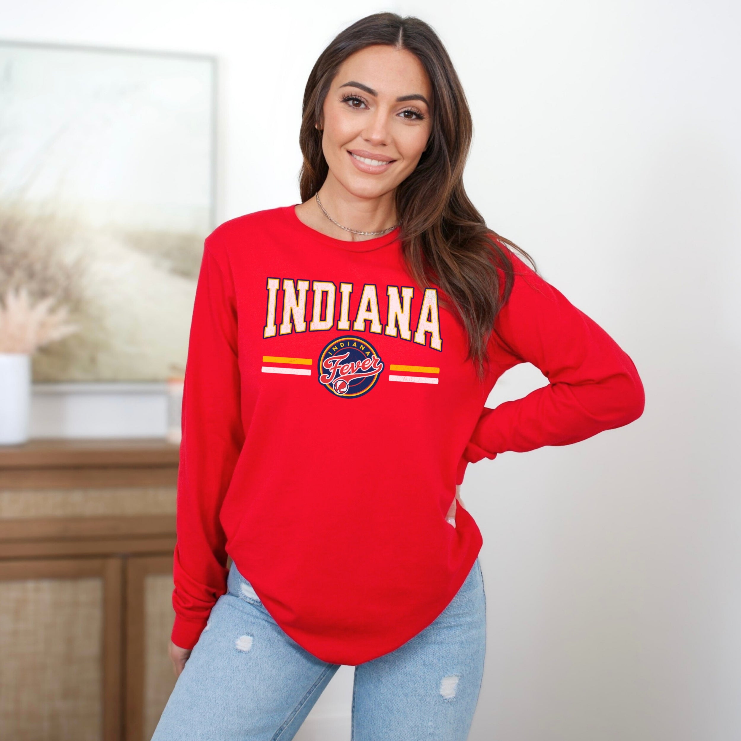 Indiana Fever Legacy Long Sleeve Tee