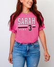 Sarah Ashlee Barker Portland Fire Power Player T-Shirt