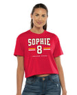 Sophie Cunningham Fever Drop Women's Ideal Crop Top
