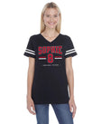 Sophie Cunningham Fever Drop Women's V-Neck Tee