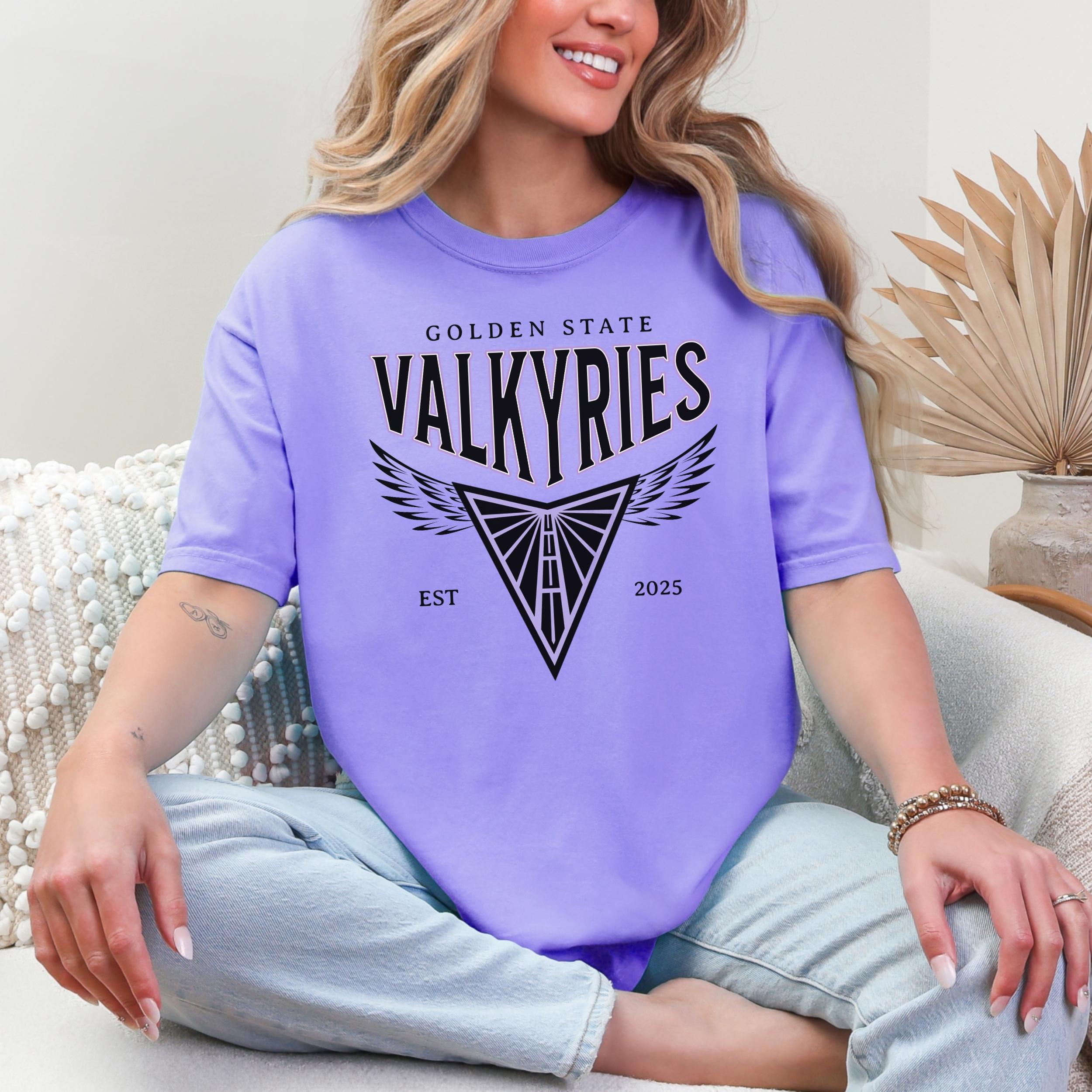 Valkyries Golden State Wings Comfort Colors Tee