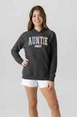 Varsity Auntie Custom Year Fleece Hoodie