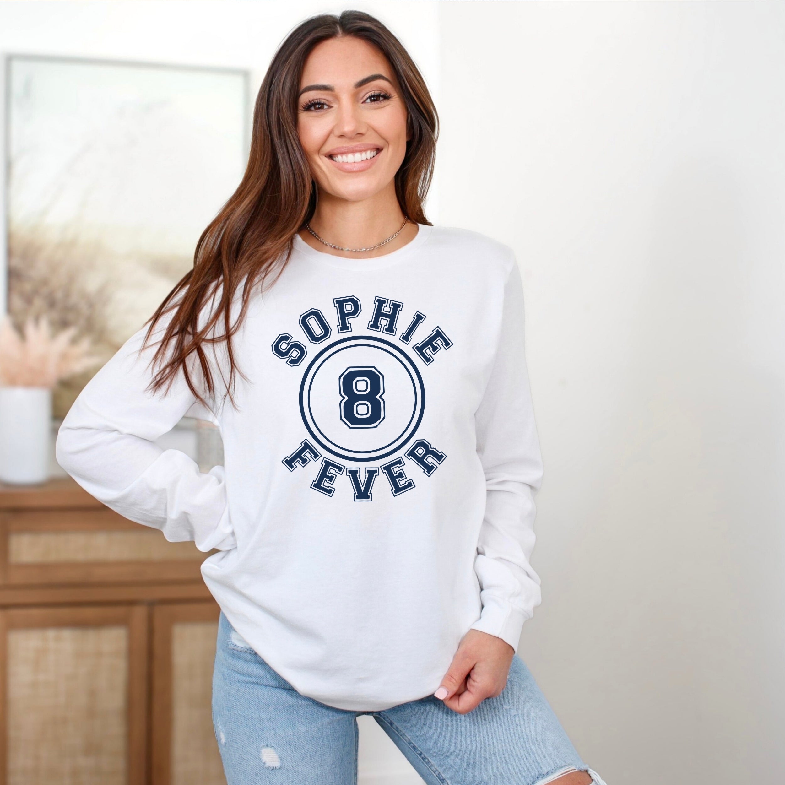 Sophie Fever 8 Jersey Long Sleeve T-Shirt