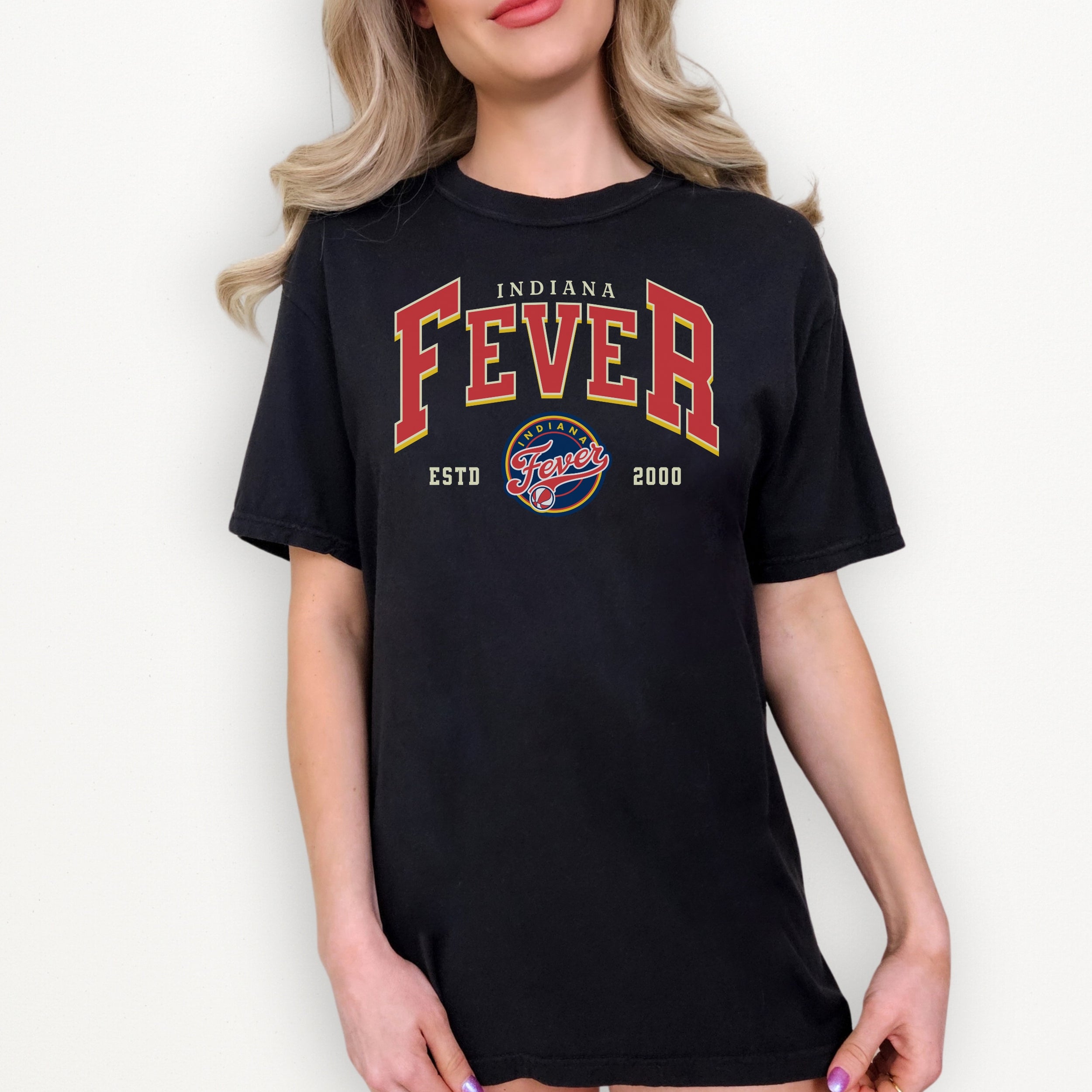 Indiana Fever Court Classic Vintage Tee