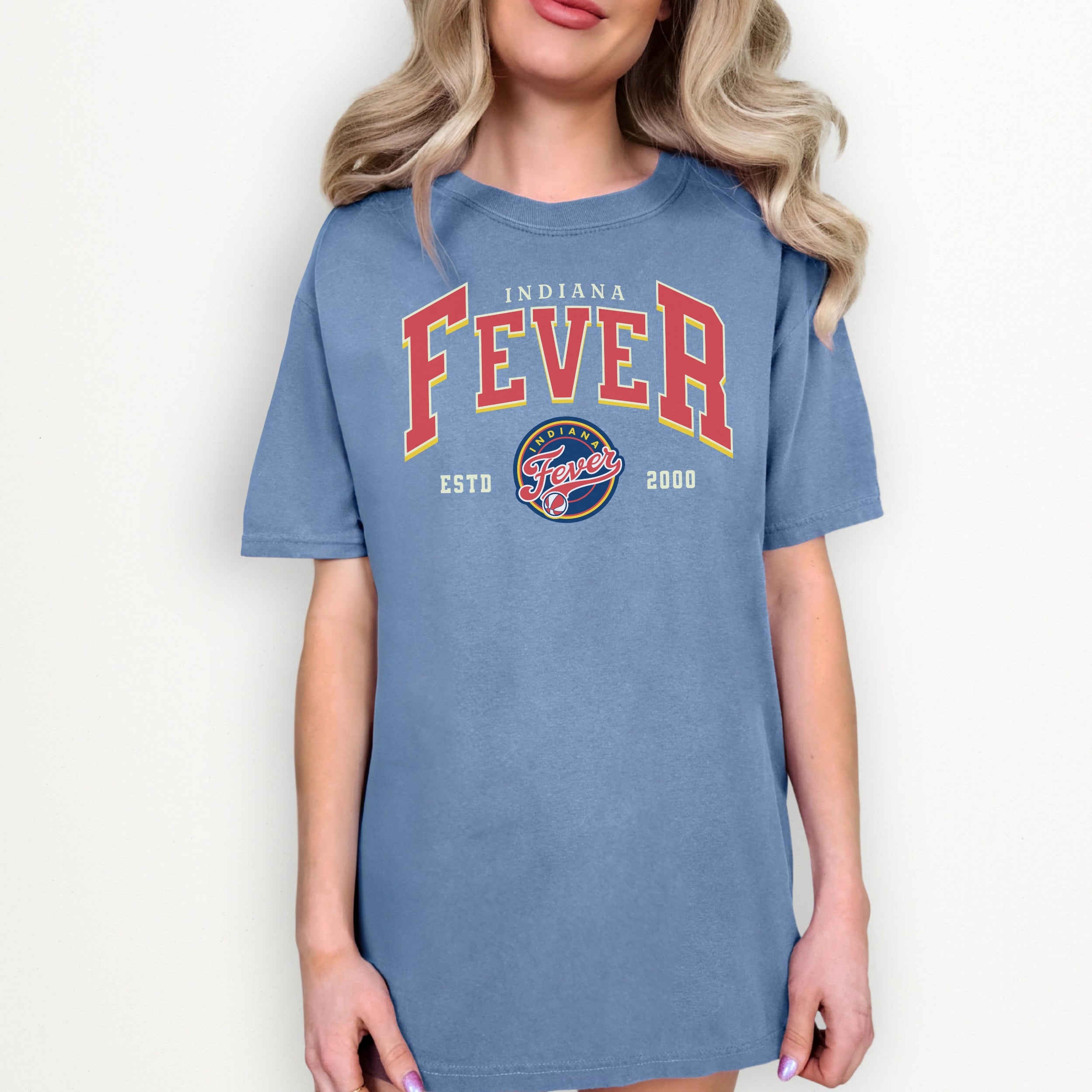 Indiana Fever Court Classic Vintage Tee