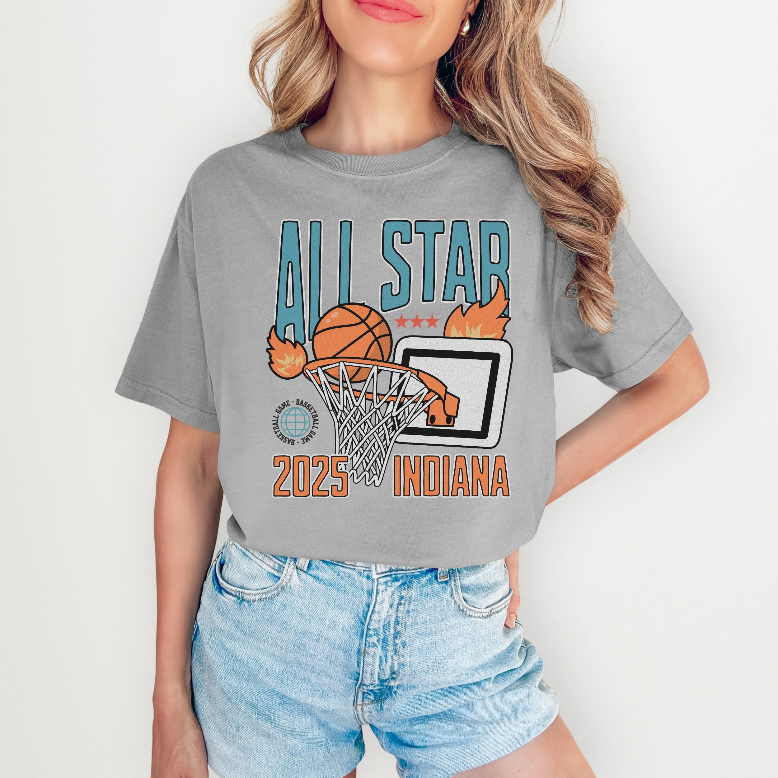 2025 All Star Game Indiana Comfort Colors® T-Shirt