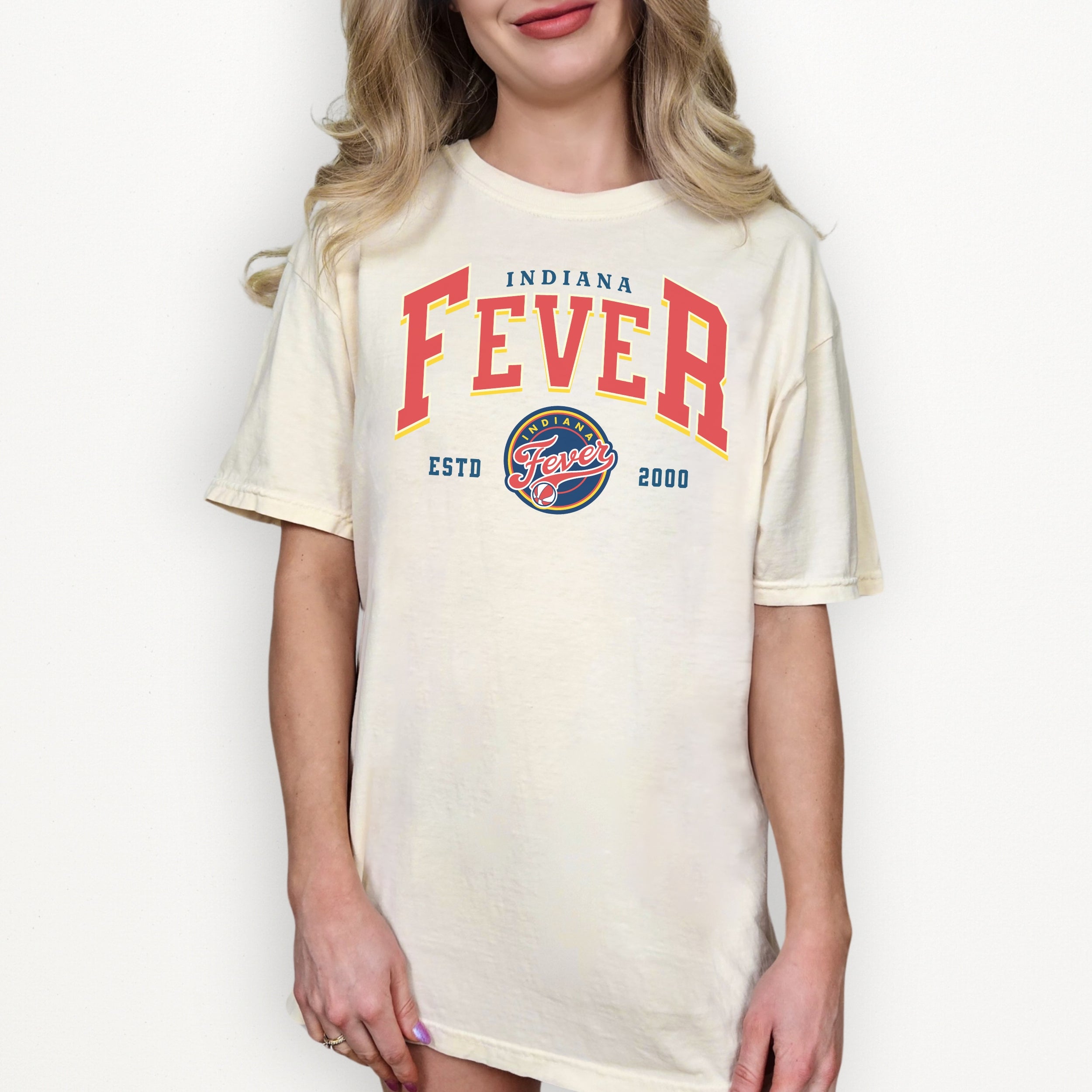 Indiana Fever Court Classic Vintage Tee