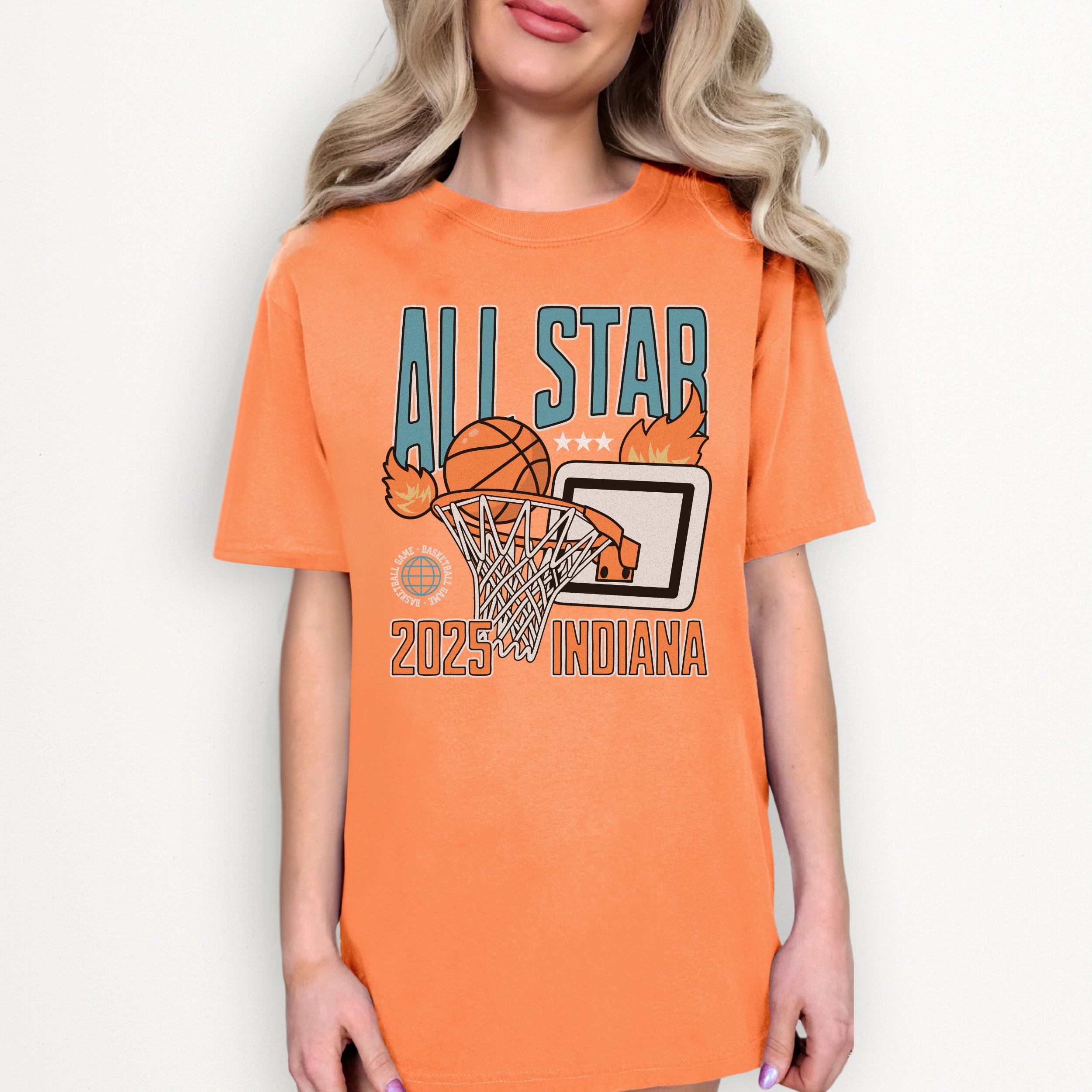 2025 All Star Game Indiana Comfort Colors® T-Shirt