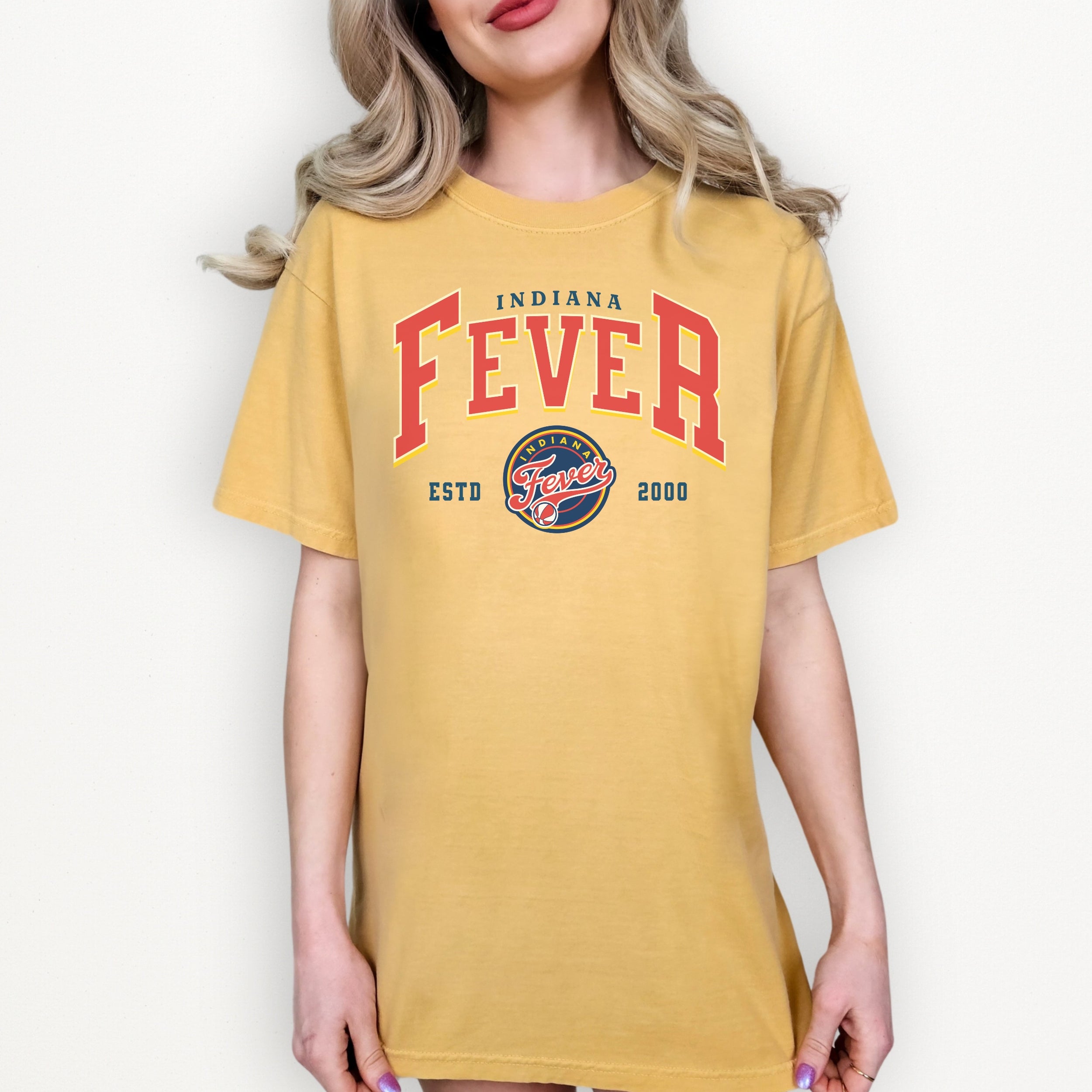 Indiana Fever Court Classic Vintage Tee