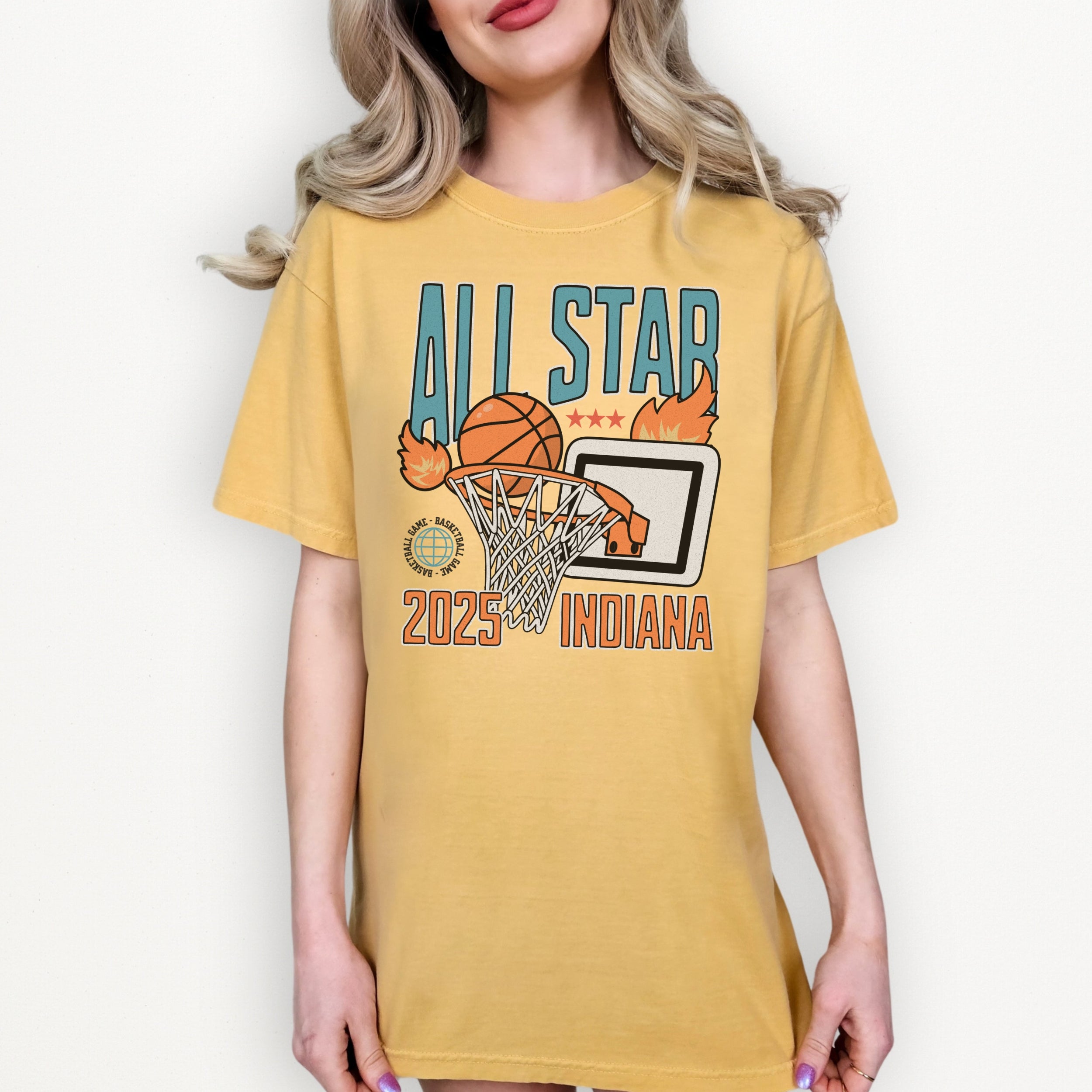 2025 All Star Game Indiana Comfort Colors® T-Shirt