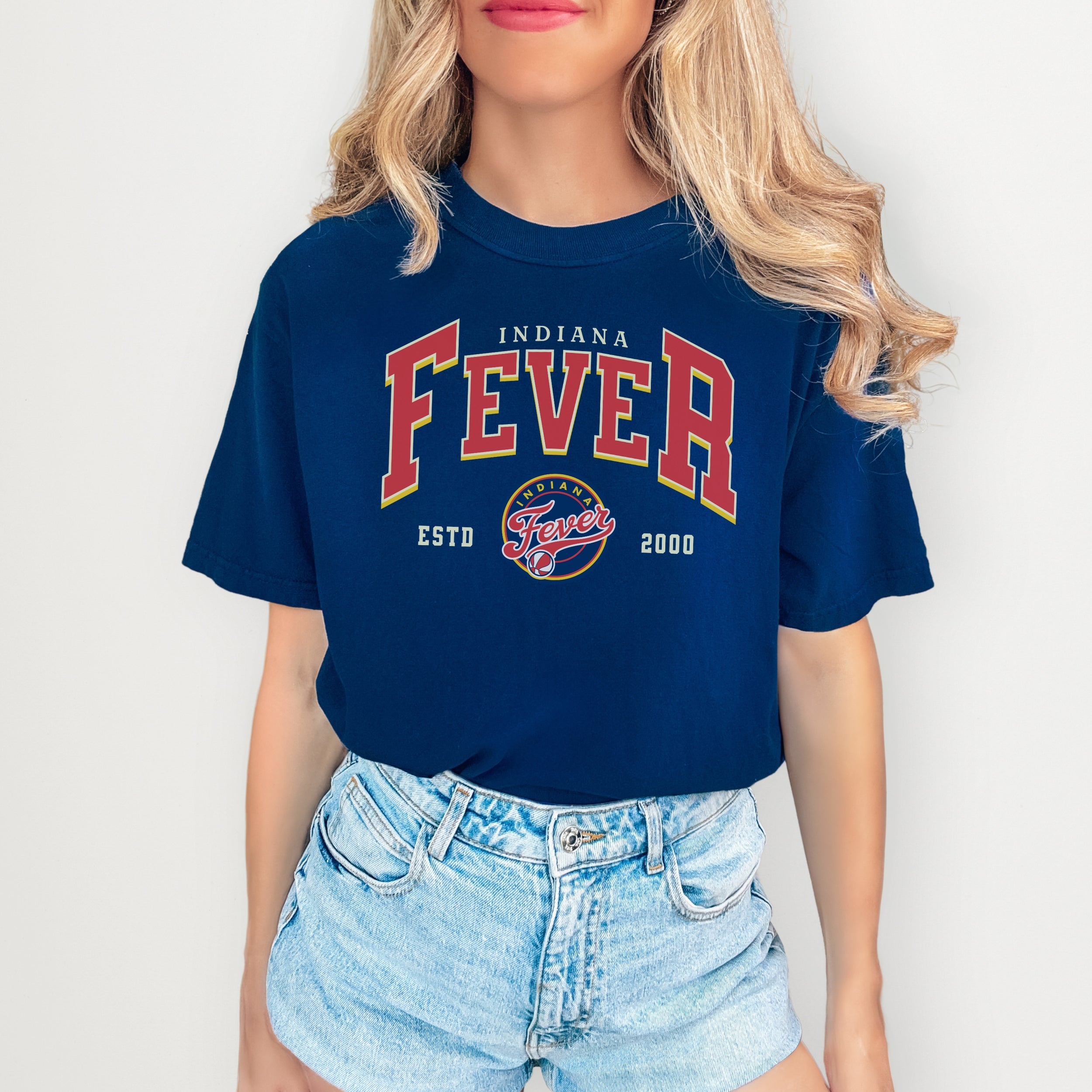 Indiana Fever Court Classic Vintage Tee